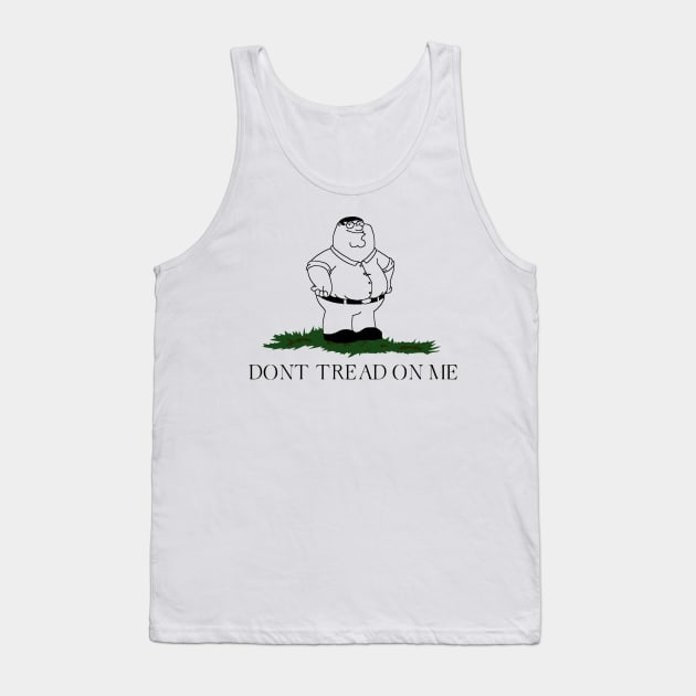 Dont Tread On Peter Tank Top Official Family Guy Merch