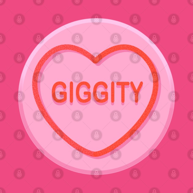 Giggity Vintage Classic Retro Heart Candy Design T Throw Pillow Official Family Guy Merch
