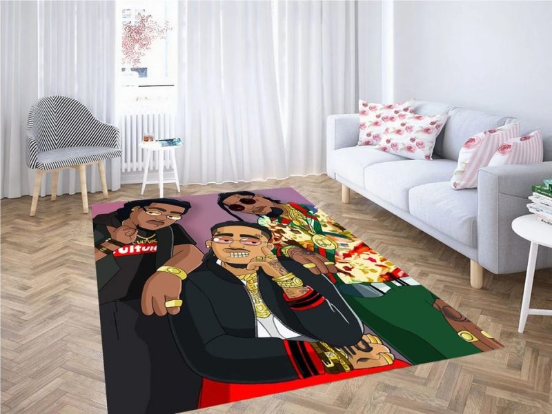 Migos family guy carpet living room rug - Family Guy Shop