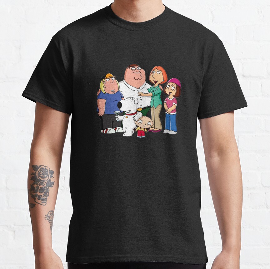 ssrcoclassic teemens10101001c5ca27c6front altsquare product1000x1000.u1 8 - Family Guy Shop