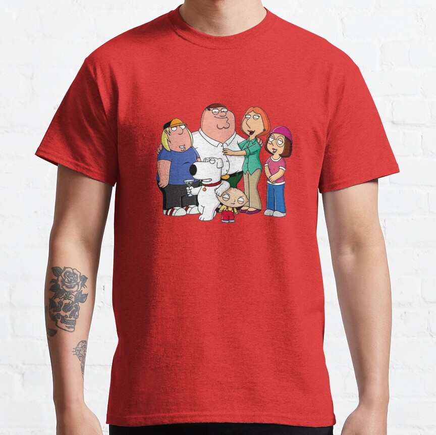 ssrcoclassic teemensdd21218219e99865front altsquare product1000x1000.u1 8 - Family Guy Shop
