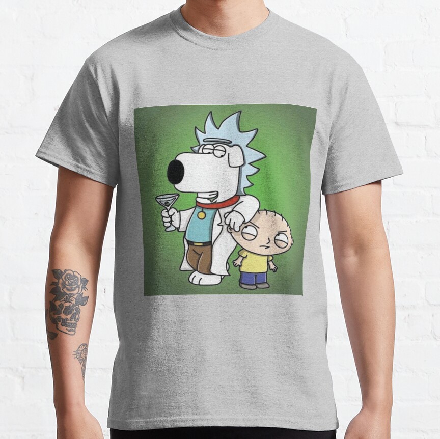 ssrcoclassic teemensheather greyfront altsquare product1000x1000.u1 22 - Family Guy Shop