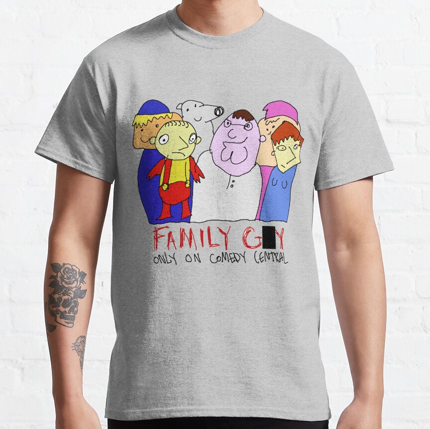 ssrcoclassic teemensheather greyfront altsquare product1000x1000.u1 27 - Family Guy Shop
