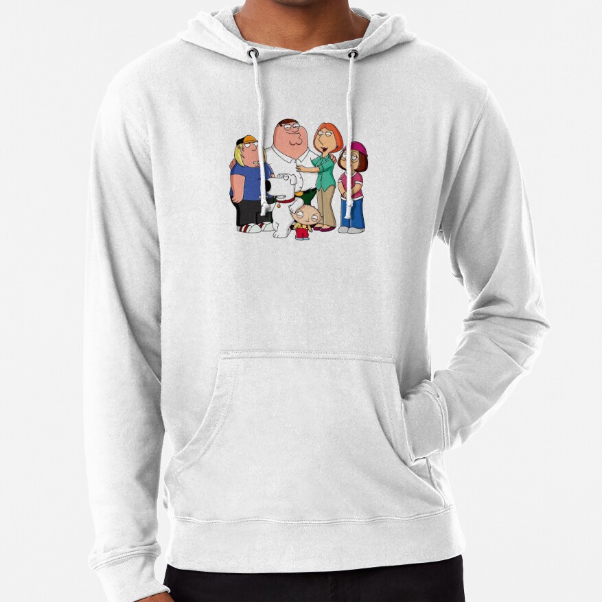 ssrcolightweight hoodiemensfafafaca443f4786frontsquare productx1000 bgf8f8f8 - Family Guy Shop