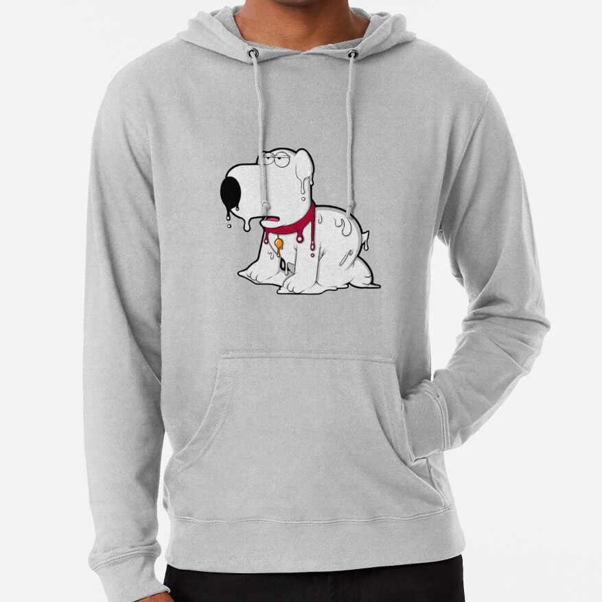 ssrcolightweight hoodiemensheather greyfrontsquare productx1000 bgf8f8f8 26 - Family Guy Shop