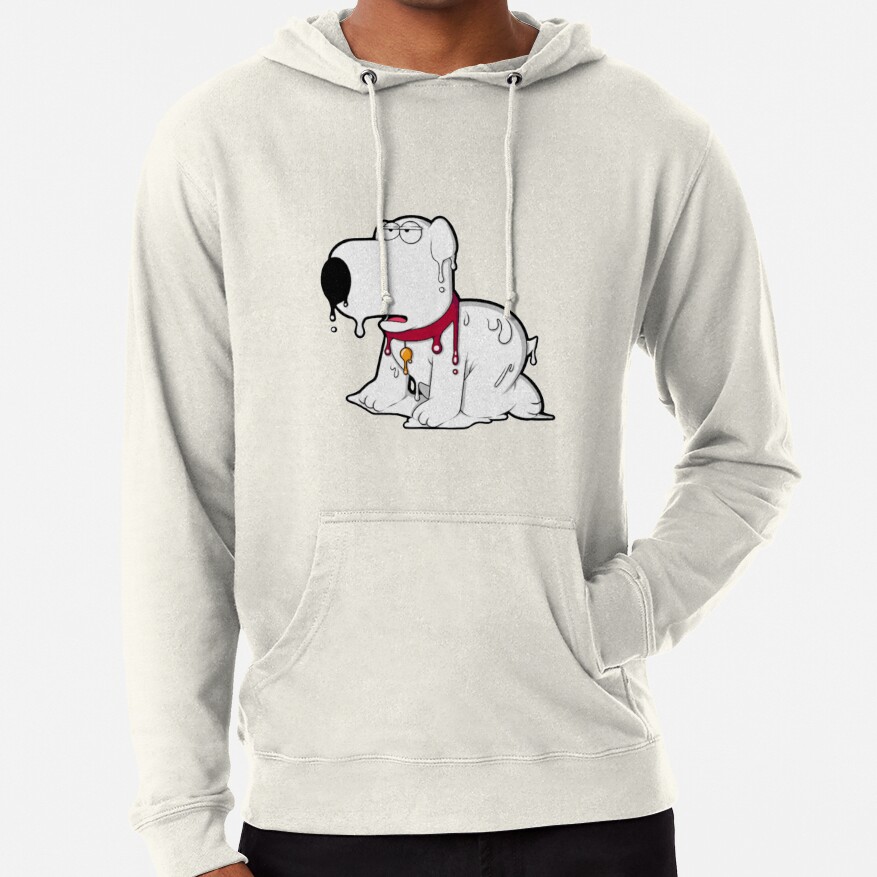 ssrcolightweight hoodiemensoatmeal heatherfrontsquare productx1000 bgf8f8f8 26 - Family Guy Shop