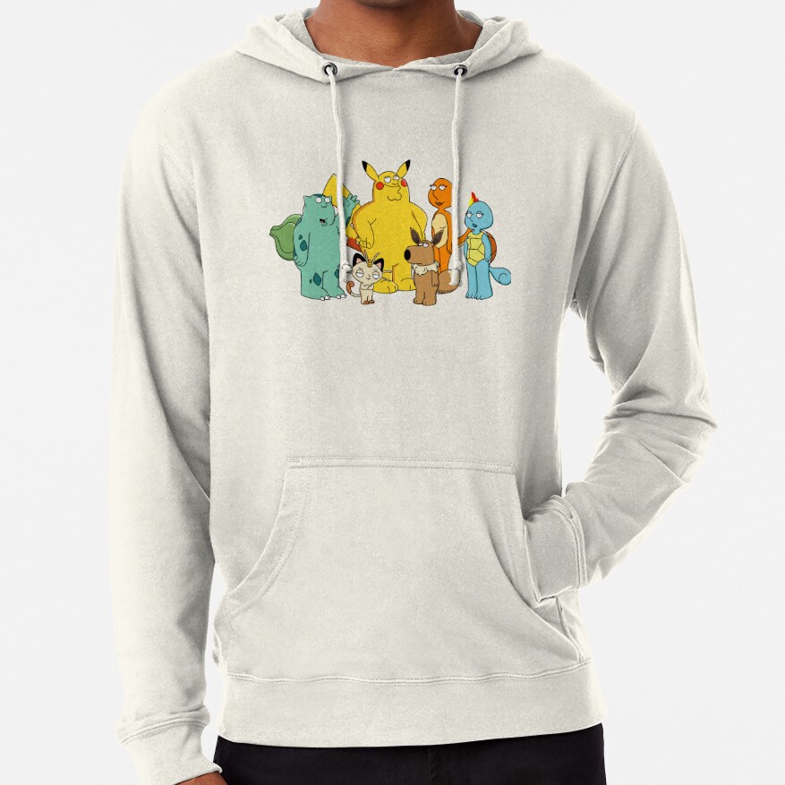 ssrcolightweight hoodiemensoatmeal heatherfrontsquare productx1000 bgf8f8f8 30 - Family Guy Shop