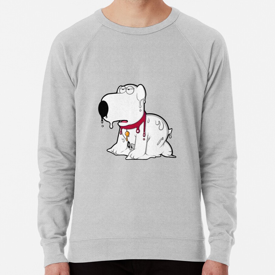 ssrcolightweight sweatshirtmensheather greyfrontsquare productx1000 bgf8f8f8 19 - Family Guy Shop