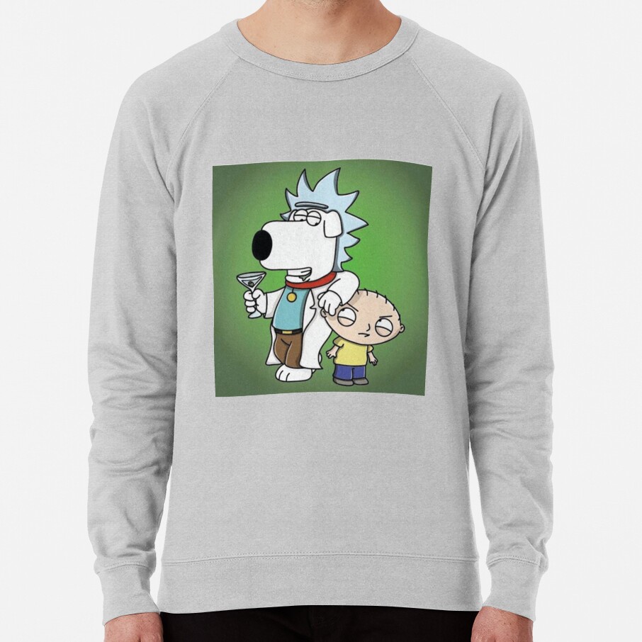 ssrcolightweight sweatshirtmensheather greyfrontsquare productx1000 bgf8f8f8 5 - Family Guy Shop