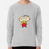ssrcolightweight sweatshirtmensheather greyfrontsquare productx1000 bgf8f8f8 6 - Family Guy Shop