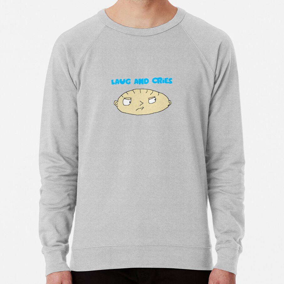 ssrcolightweight sweatshirtmensheather greyfrontsquare productx1000 bgf8f8f8 7 - Family Guy Shop