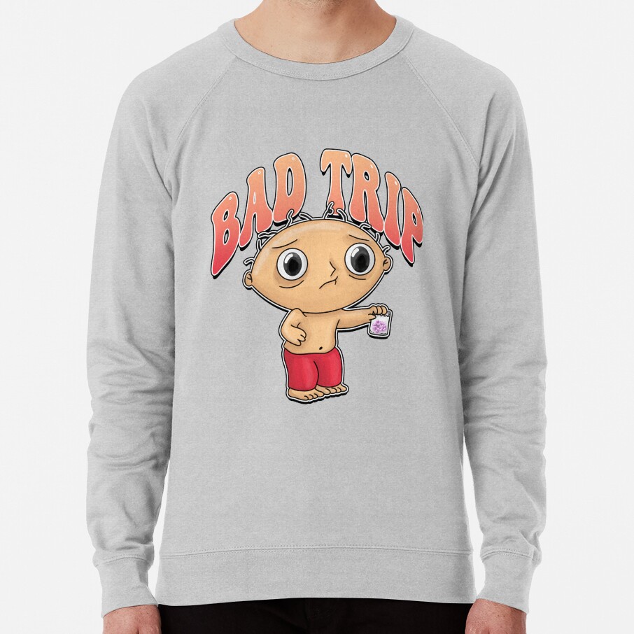 ssrcolightweight sweatshirtmensheather greyfrontsquare productx1000 bgf8f8f8 9 - Family Guy Shop