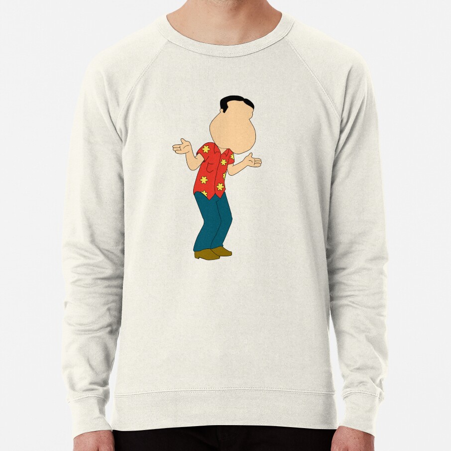 ssrcolightweight sweatshirtmensoatmeal heatherfrontsquare productx1000 bgf8f8f8 34 - Family Guy Shop