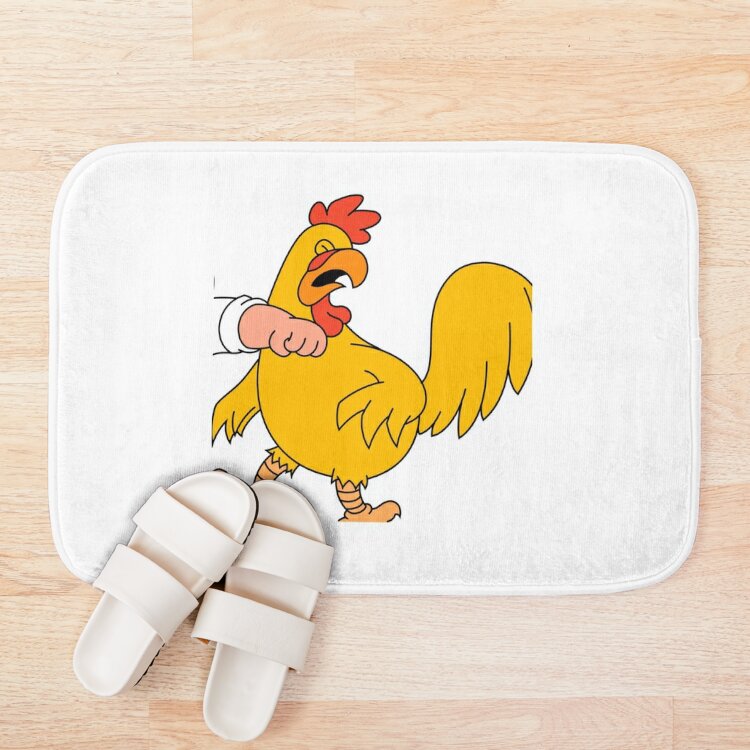 Chicken Fight Bath Mat Official Family Guy Merch