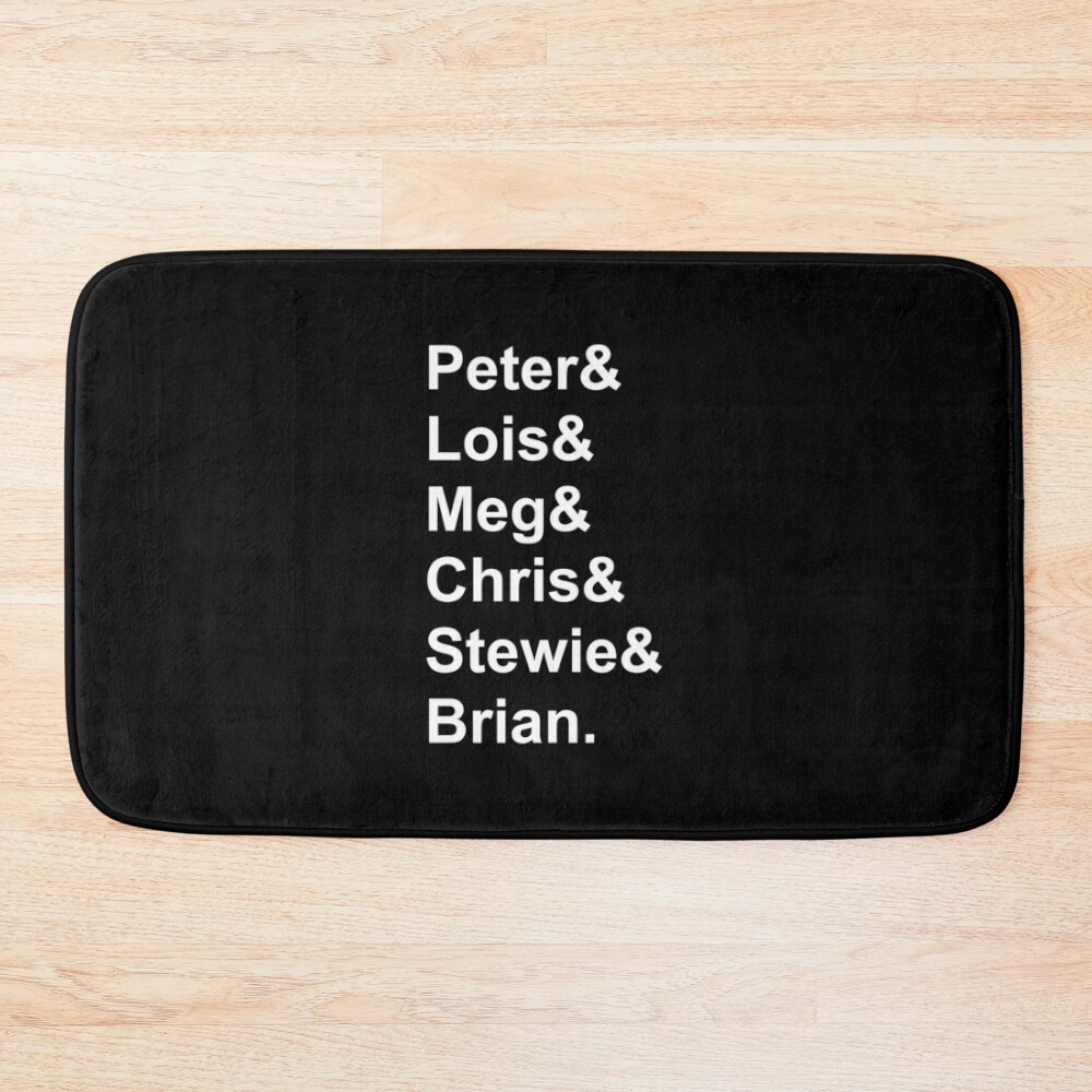 It Seems Today That All You See... Bath Mat Official Family Guy Merch