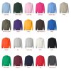 sweatshirt color chart - Family Guy Shop