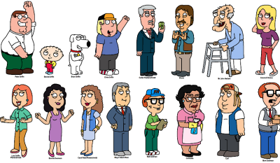 Hollywood Insider Family Guy Characters Top 10 Comedy Central - Family Guy Shop
